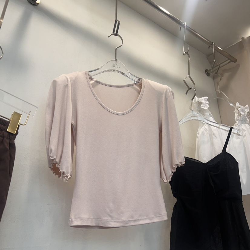 BLACK BIJOU韓國㊣直郵東大門代購女裝新品25春夏時尚推薦T恤BLACK BIJOUT恤圖色4