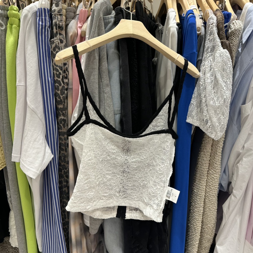 ABBEYLEE韓國直郵㊣女裝新品人氣休閑熱賣時尚推薦吊帶背心ABBEYLEE吊帶/背心