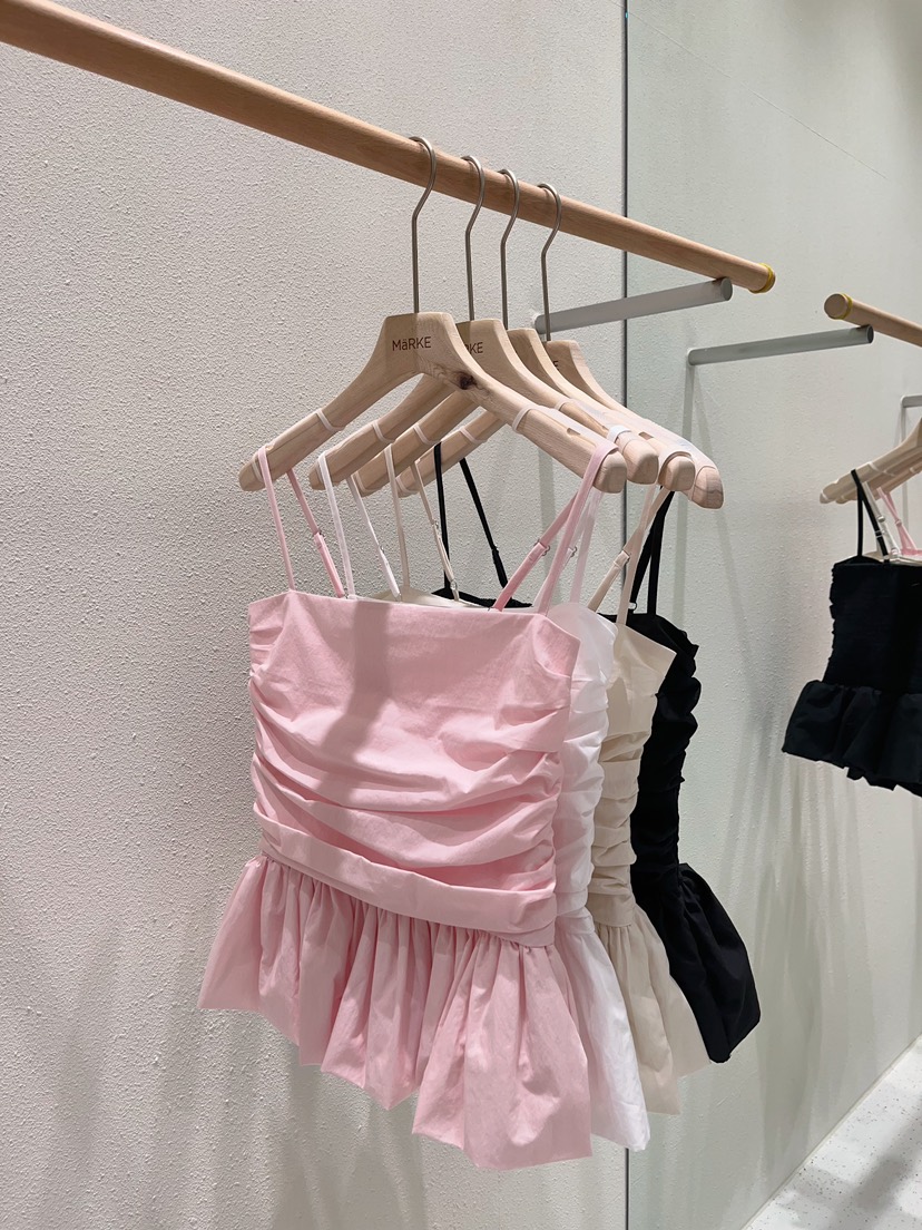 MARKE-P韓國㊣直郵東大門代購女裝新品時尚休閑人氣吊帶背心MARKE-P吊帶/背心