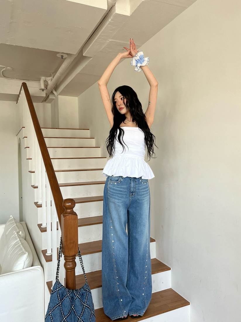 MARKE-P韓國㊣直郵東大門代購女裝新品時尚休閑人氣吊帶背心MARKE-P吊帶/背心