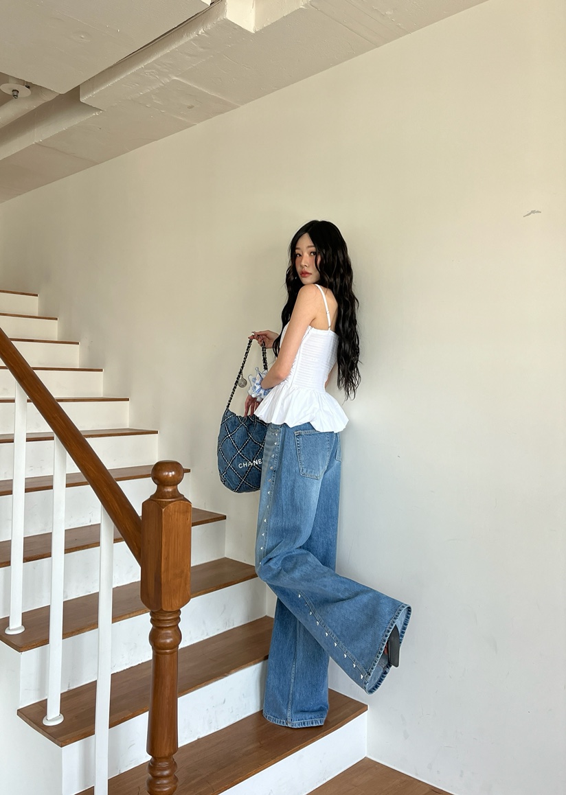 MARKE-P韓國㊣直郵東大門代購女裝新品時尚休閑人氣吊帶背心MARKE-P吊帶/背心