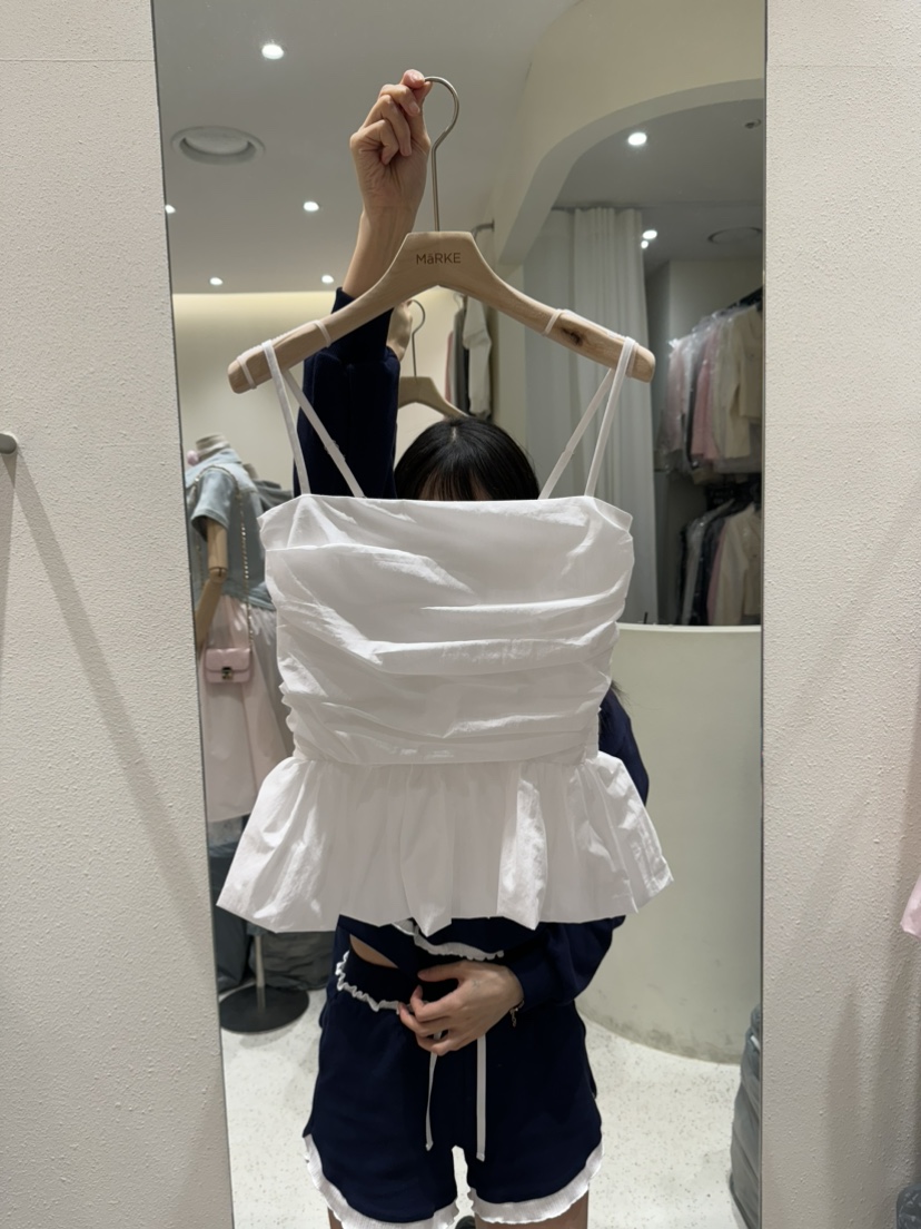 MARKE-P韓國㊣直郵東大門代購女裝新品時尚休閑人氣吊帶背心MARKE-P吊帶/背心圖色3