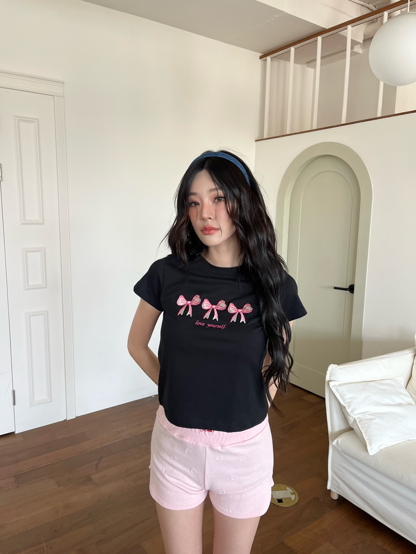 MARKE-P韓國㊣直郵東大門代購女裝新款休閑時尚人氣T恤刺繡MARKE-PT恤