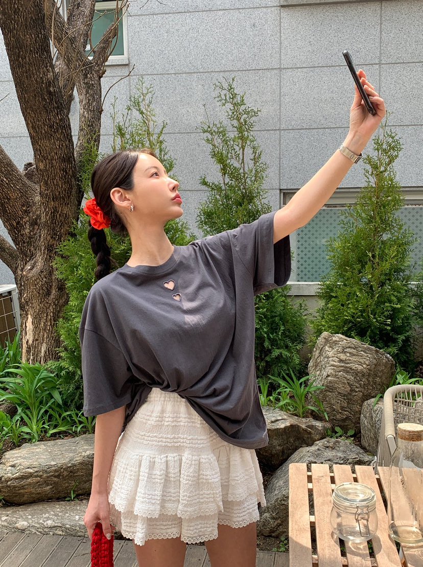 REVE CITE-L韓國直郵㊣女裝新品25春夏休閑時尚推薦人氣T恤REVE CITET恤