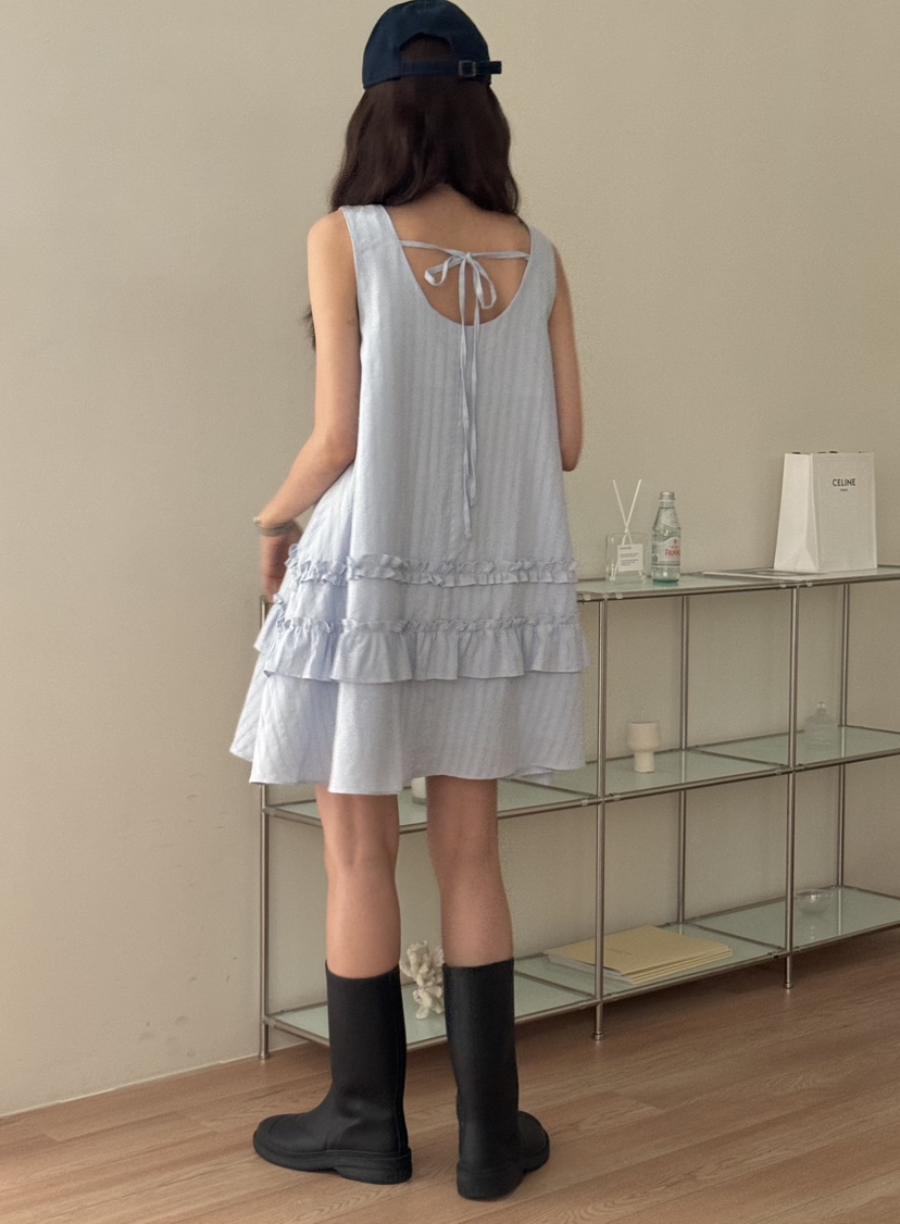 TIZZI韓國直郵㊣東大門實拍女裝新款人氣休閑熱賣推薦連衣裙TIZZI連衣裙