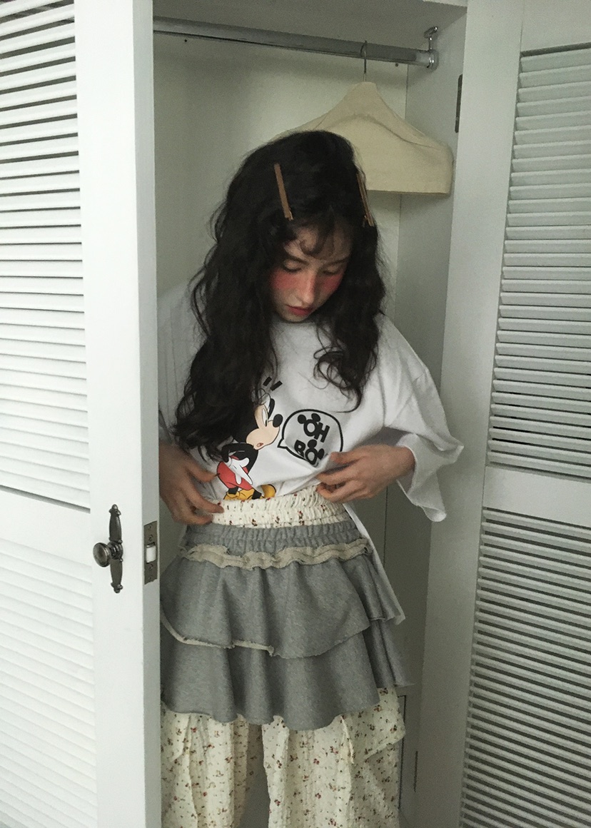 OURWAVE/OUR ROOM韓國直郵㊣東大門實拍女裝新品25春夏短裙Our Wave/Our Room短裙