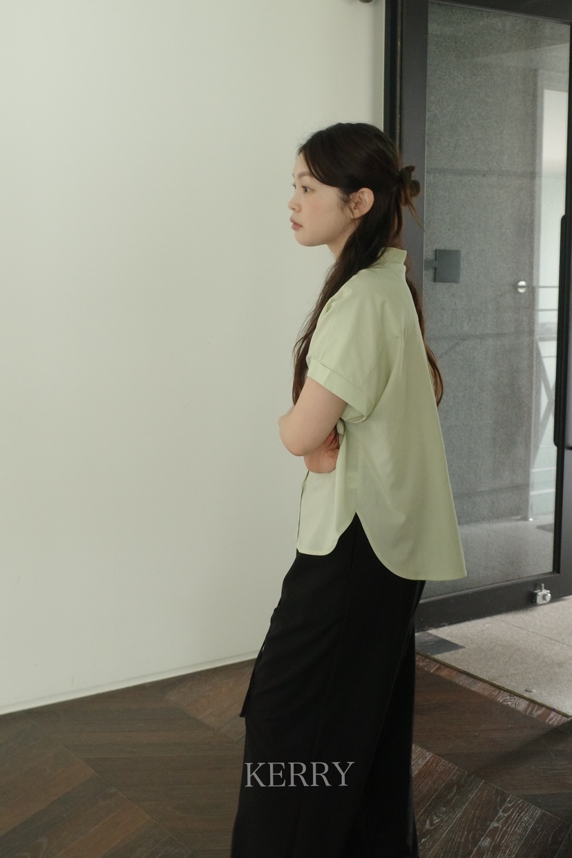 KERRY韓國㊣直郵東大門代購女裝新品熱賣時尚25春夏襯衫蕾絲衫KERRY襯衫/蕾絲衫