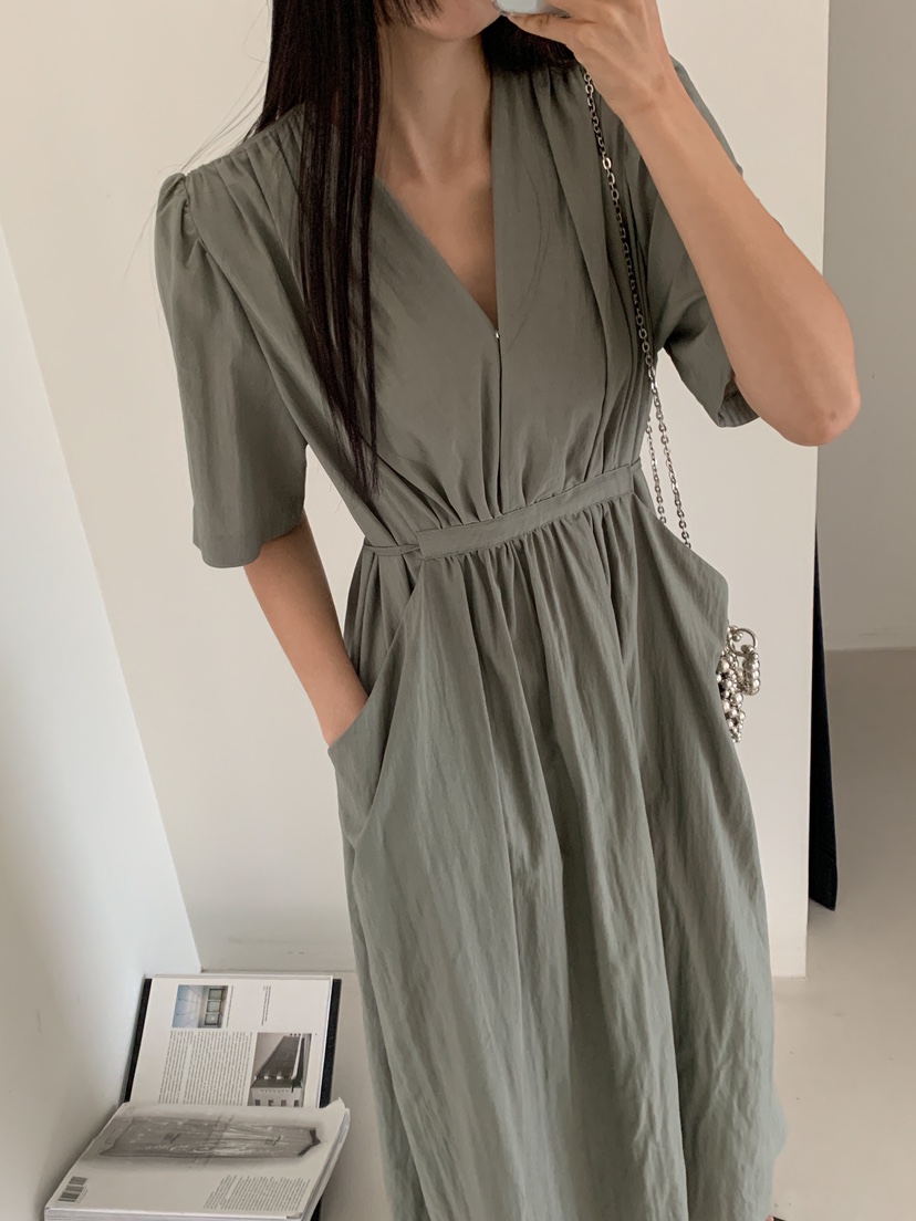 GOYOU韓國直郵㊣女裝新品時尚熱賣推薦休閑25春夏人氣連衣裙de goyou連衣裙