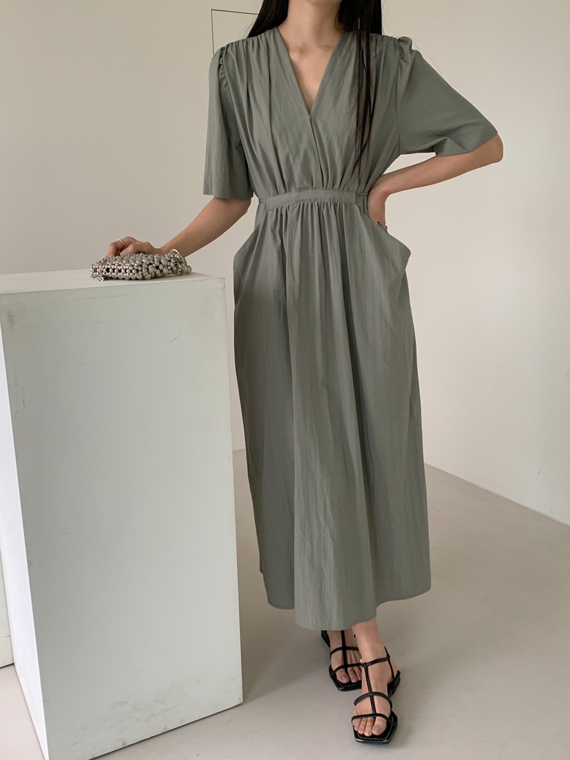 GOYOU韓國直郵㊣女裝新品時尚熱賣推薦休閑25春夏人氣連衣裙de goyou連衣裙圖色2