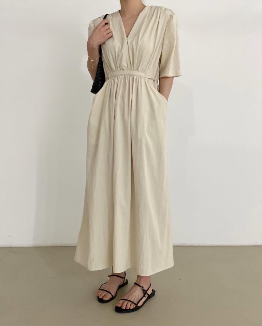 GOYOU韓國直郵㊣女裝新品時尚熱賣推薦休閑25春夏人氣連衣裙de goyou連衣裙圖色5
