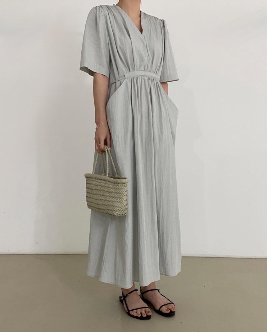 GOYOU韓國直郵㊣女裝新品時尚熱賣推薦休閑25春夏人氣連衣裙de goyou連衣裙圖色7