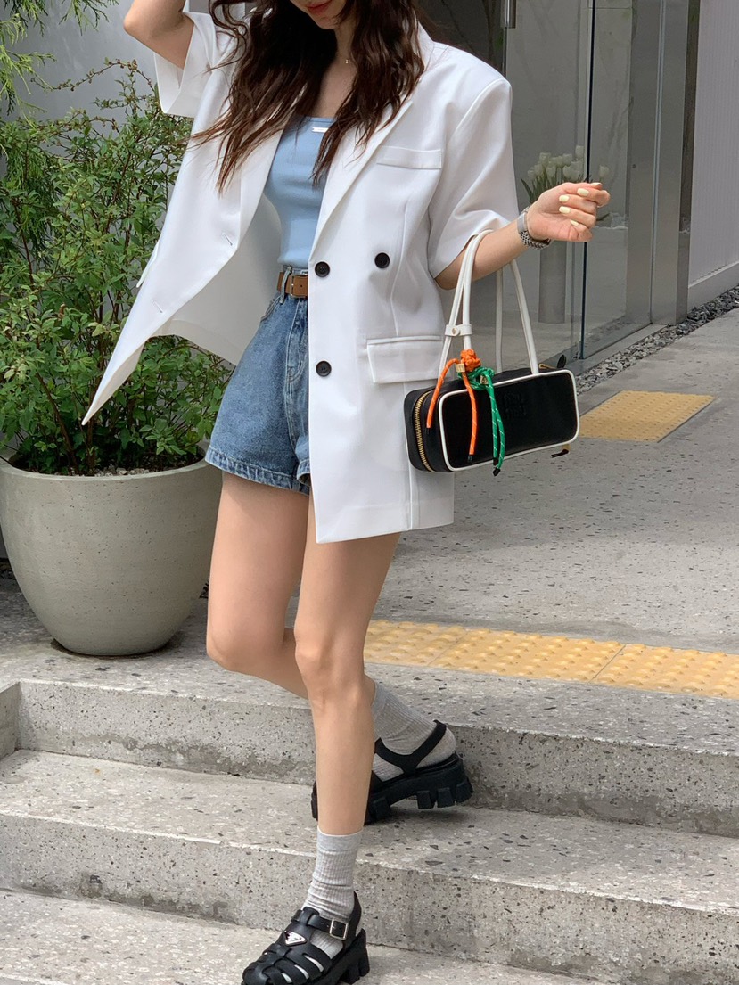 REVE CITE-L韓國直郵㊣女裝新品休閑時尚熱賣推薦吊帶背心REVE CITE吊帶/背心