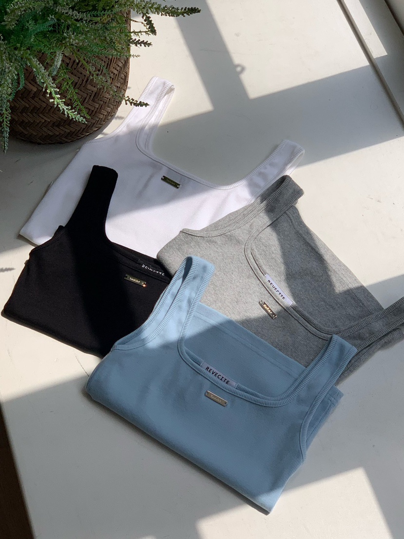 REVE CITE-L韓國直郵㊣女裝新品休閑時尚熱賣推薦吊帶背心REVE CITE吊帶/背心