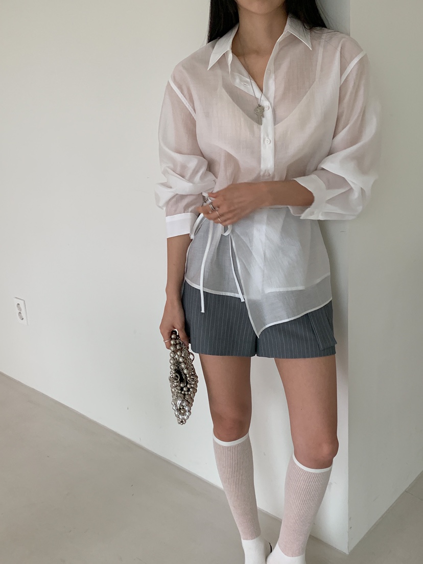GOYOU韓國㊣直郵東大門代購女裝新品休閑25春夏熱賣時尚套裝de goyou套裝