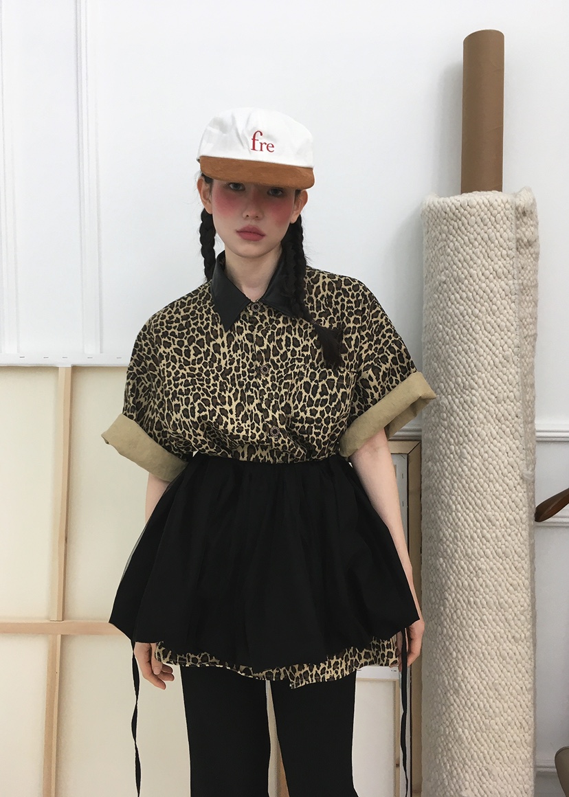OURWAVE/OUR ROOM韓國直郵㊣東大門實拍女裝新品時尚襯衫蕾絲衫Our Wave/Our Room襯衫/蕾絲衫