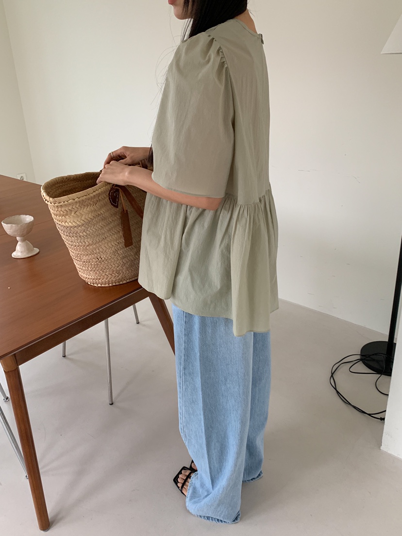GOYOU韓國㊣直郵東大門代購女裝新款推薦休閑時尚襯衫蕾絲衫de goyou襯衫/蕾絲衫