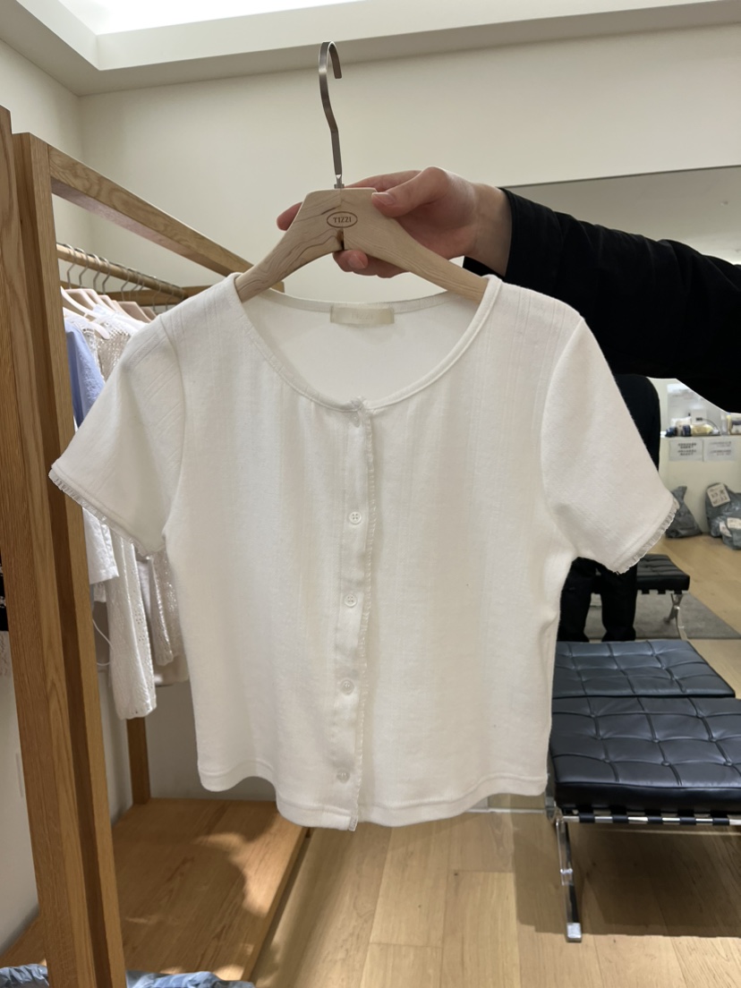 TIZZI韓國㊣直郵東大門代購女裝新品休閑25春夏推薦針織衫開衫TIZZI針織衫圖色2