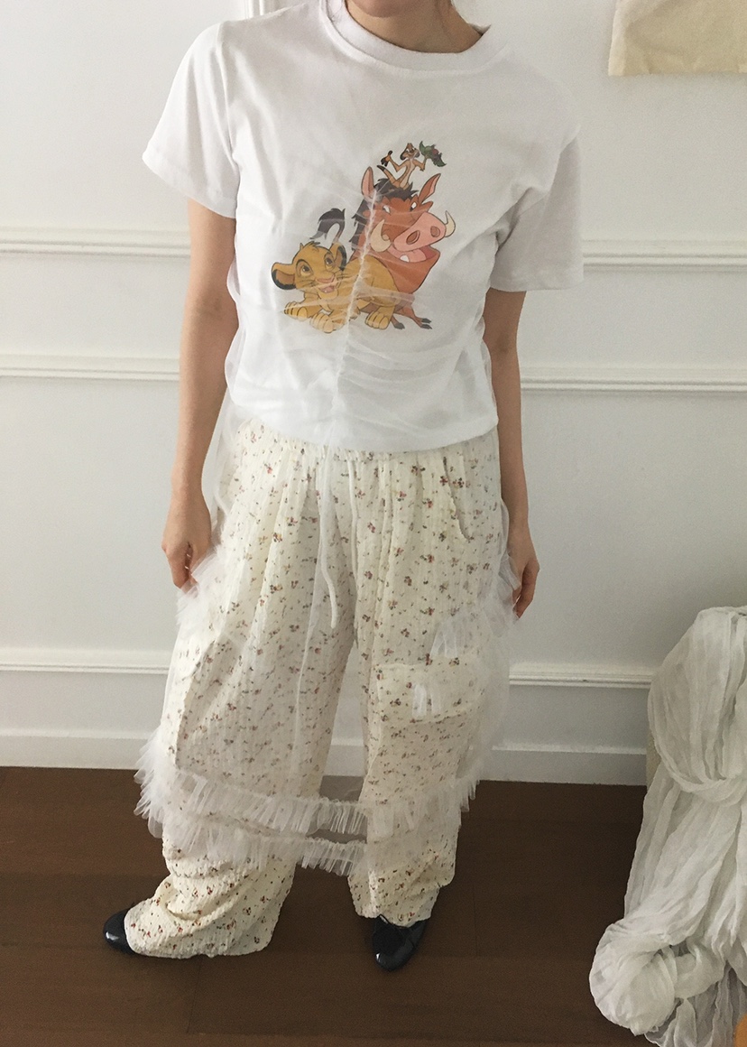 OURWAVE/OUR ROOM韓國直郵㊣女裝新品25春夏人氣推薦休閑T恤Our Wave/Our RoomT恤