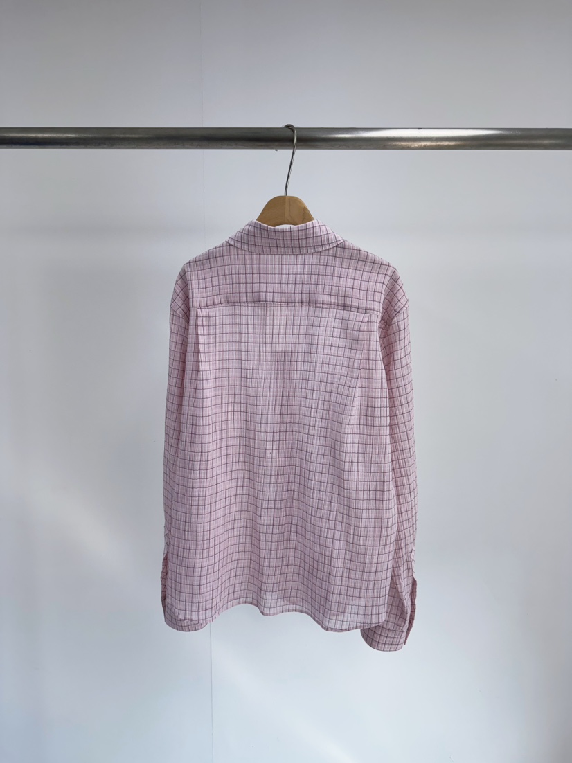 ROMANTICIZE韓國㊣直郵東大門代購女裝新品25春夏襯衫蕾絲衫格紋ROMANTICIZE襯衫/蕾絲衫