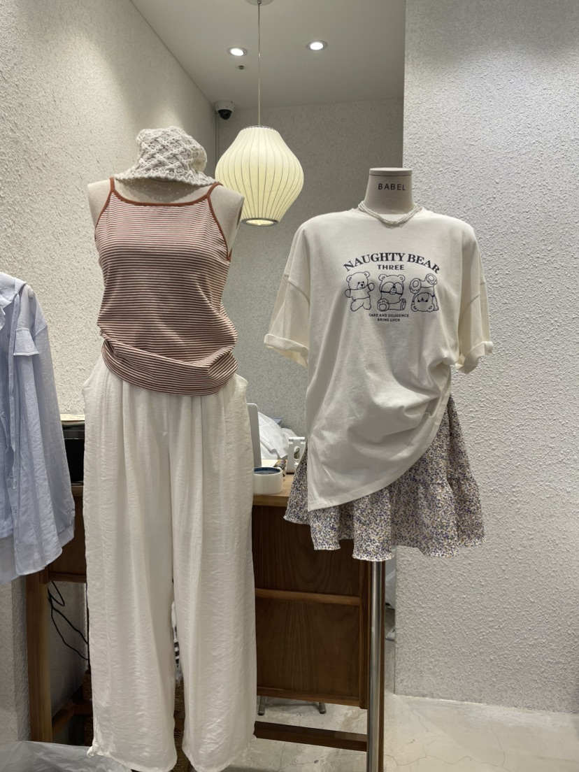 BABEL直郵韓國代購㊣女裝新品25春夏熱賣休閑推薦休閑褲亞麻布BABEL休閑褲