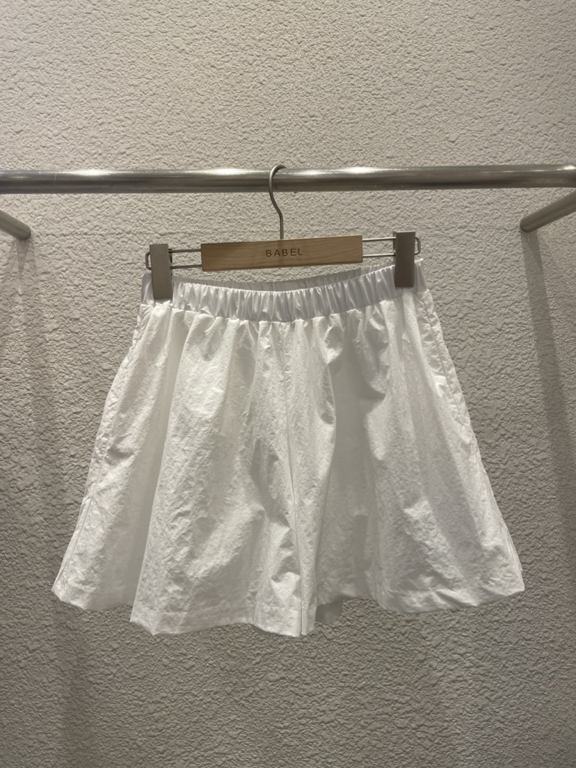 BABEL直郵韓國代購㊣女裝新品25春夏推薦熱賣時尚休閑短褲尼龍BABEL短褲圖色1