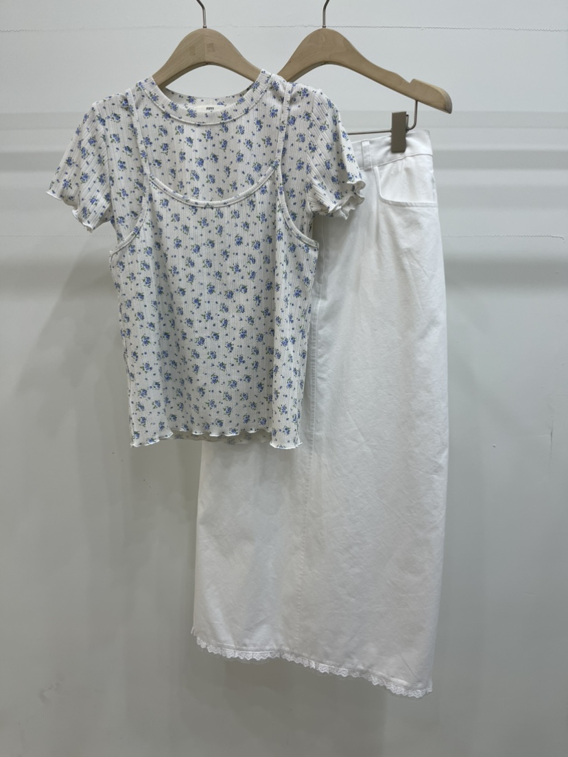 FIFTY韓國直郵㊣東大門實拍女裝新款時尚休閑人氣25春夏套裝FIFTY套裝