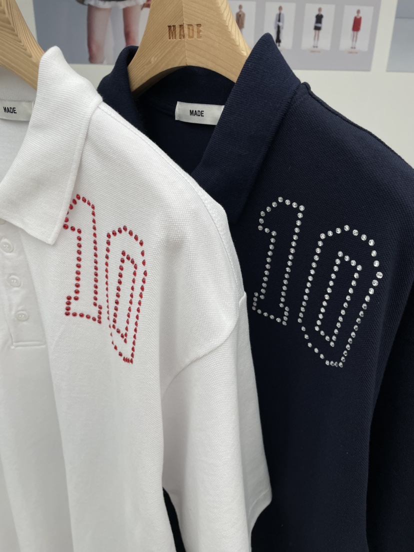 MADE-P韓國㊣直郵東大門代購女裝新品熱賣時尚25春夏推薦T恤MADE-PT恤