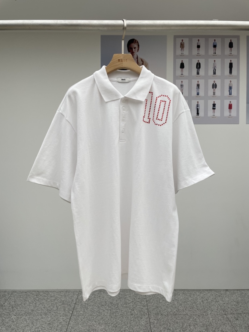 MADE-P韓國㊣直郵東大門代購女裝新品熱賣時尚25春夏推薦T恤MADE-PT恤圖色2