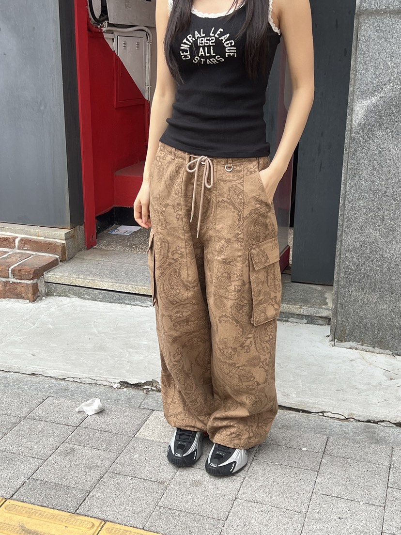 SUNDER MARKET韓國㊣直郵東大門代購女裝新品休閑時尚休閑褲SUNDER MARKET休閑褲圖色2