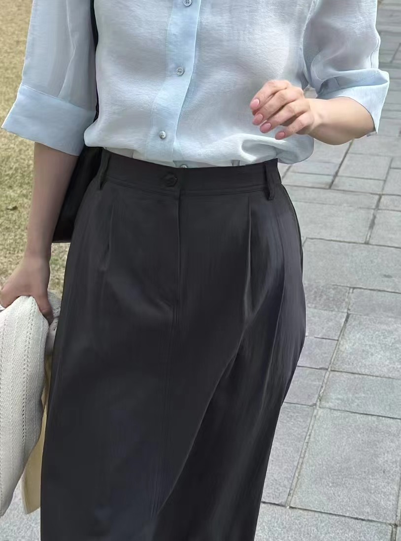 AMYGRACE韓國直郵㊣東大門實拍女裝新品時尚人氣25春夏長裙AMYGRACE長裙