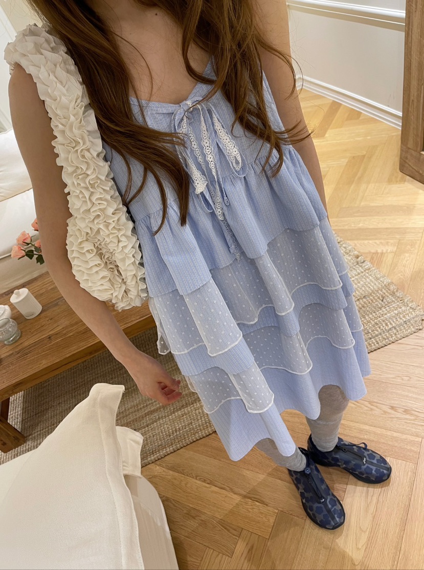 BOUTIQUE-L韓國㊣直郵東大門代購女裝新品時尚連衣裙不含內搭BOUTIQUE-L連衣裙