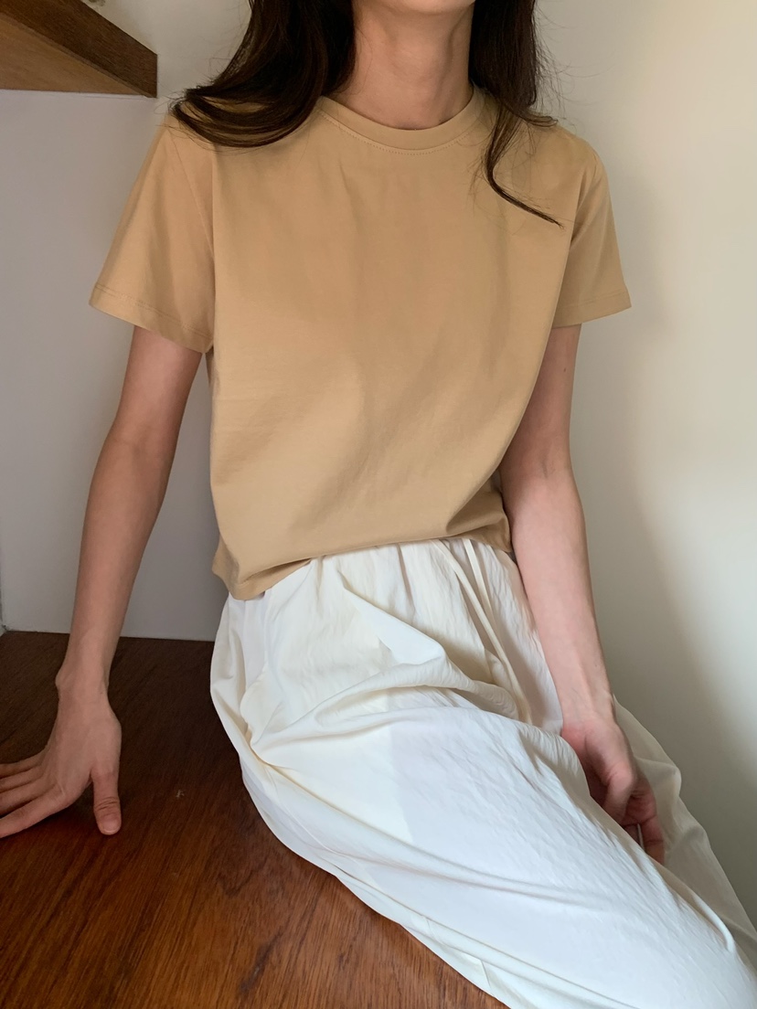 BLEECKER韓國直郵㊣東大門實拍女裝新款休閑25春夏人氣熱賣T恤BLEECKERT恤
