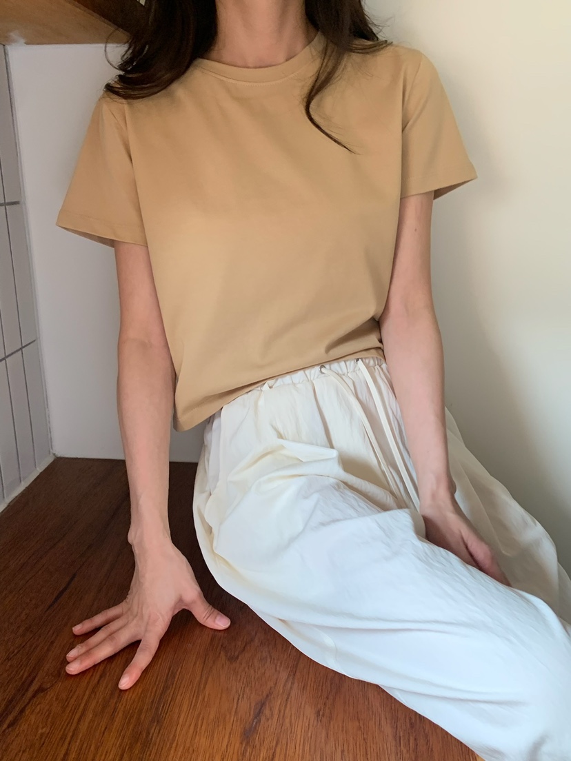 BLEECKER韓國直郵㊣東大門實拍女裝新款休閑25春夏人氣熱賣T恤BLEECKERT恤