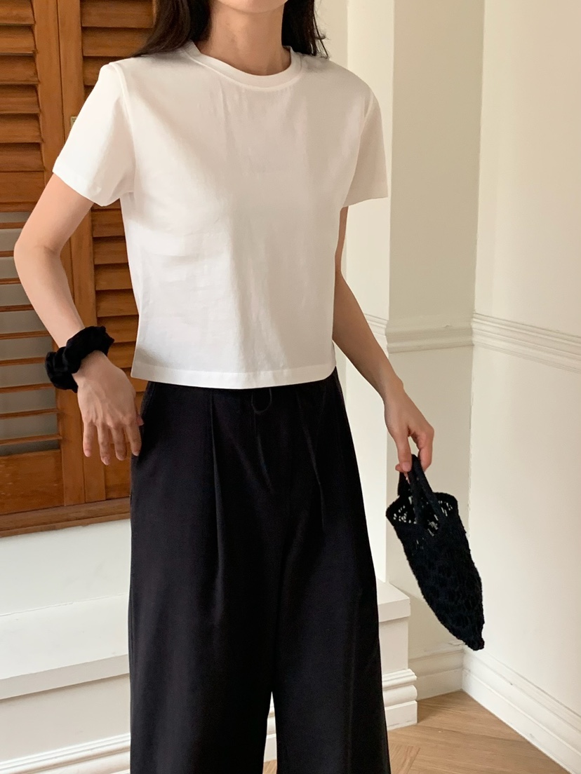 BLEECKER韓國直郵㊣東大門實拍女裝新款休閑25春夏人氣熱賣T恤BLEECKERT恤