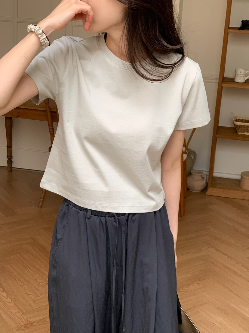 BLEECKER韓國直郵㊣東大門實拍女裝新款休閑25春夏人氣熱賣T恤BLEECKERT恤