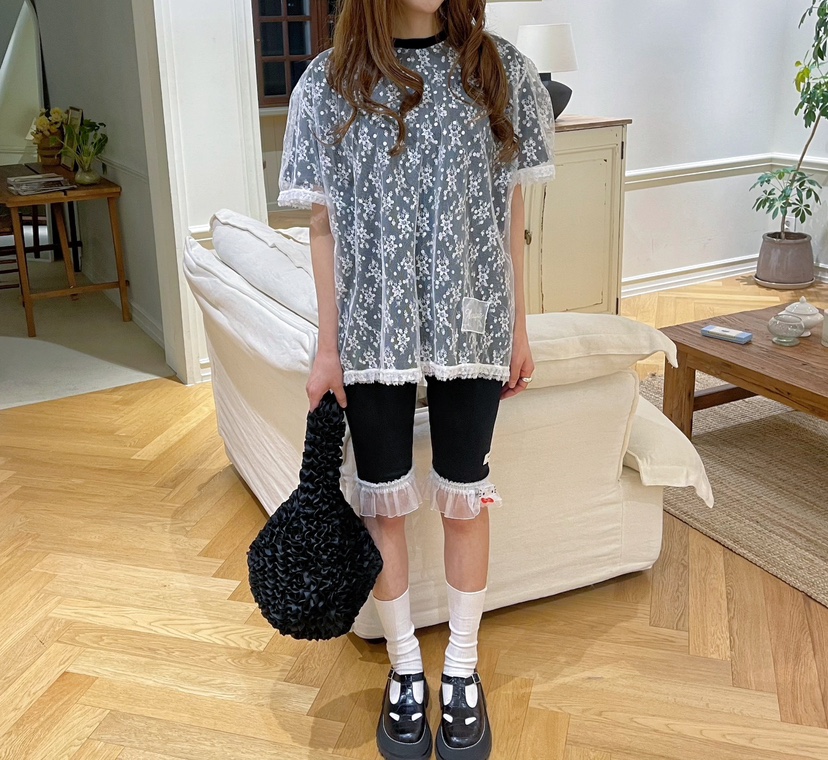 BOUTIQUE-L直郵韓國代購㊣女裝新款25春夏時尚推薦人氣T恤BOUTIQUE-LT恤