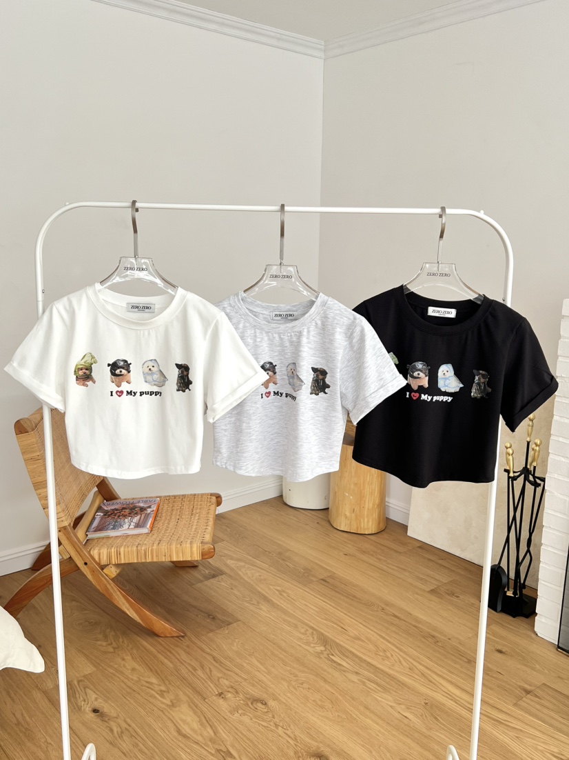 ZEROZERO韓國㊣直郵東大門代購女裝新品時尚25春夏休閑推薦T恤ZEROZEROT恤