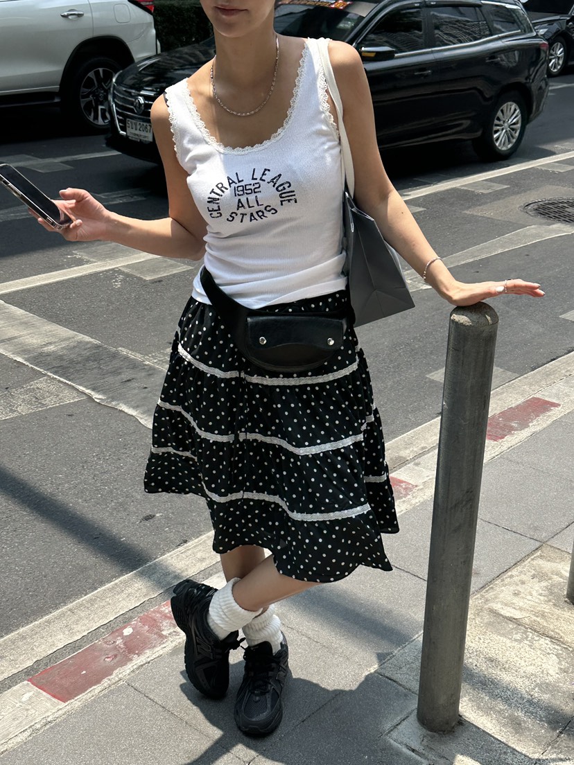 SUNDER MARKET韓國直郵㊣東大門實拍女裝新品推薦半身裙中短裙SUNDER MARKET半身裙/中短裙
