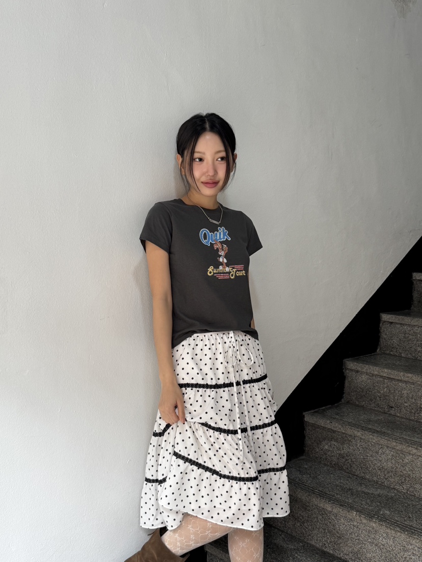 SUNDER MARKET韓國直郵㊣東大門實拍女裝新品推薦半身裙中短裙SUNDER MARKET半身裙/中短裙