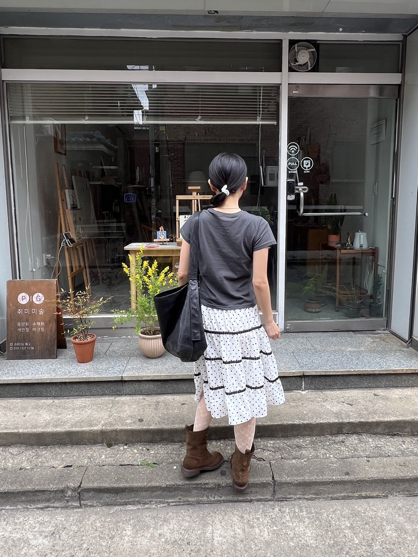SUNDER MARKET韓國直郵㊣東大門實拍女裝新品推薦半身裙中短裙SUNDER MARKET半身裙/中短裙