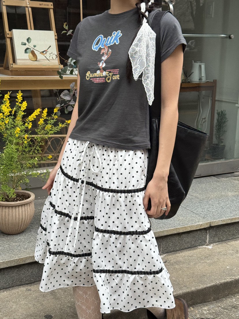 SUNDER MARKET韓國直郵㊣東大門實拍女裝新品推薦半身裙中短裙SUNDER MARKET半身裙/中短裙