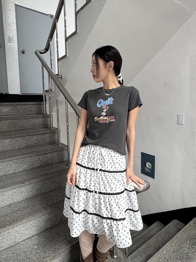 SUNDER MARKET韓國直郵㊣東大門實拍女裝新品推薦半身裙中短裙SUNDER MARKET半身裙/中短裙
