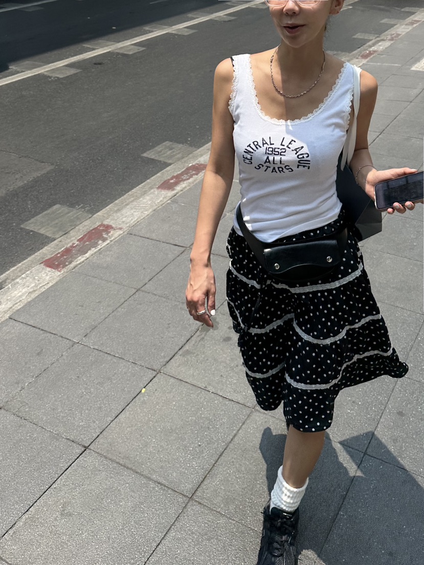 SUNDER MARKET韓國直郵㊣東大門實拍女裝新品推薦半身裙中短裙SUNDER MARKET半身裙/中短裙