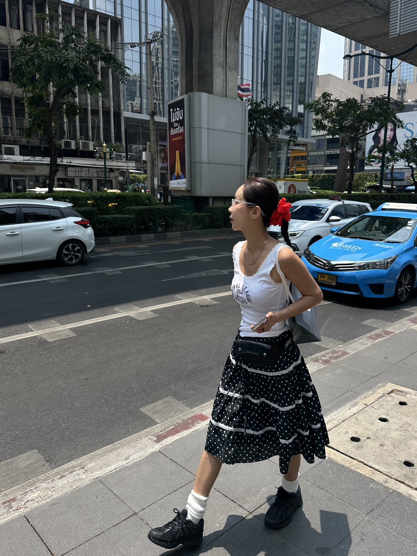 SUNDER MARKET韓國直郵㊣東大門實拍女裝新品推薦半身裙中短裙SUNDER MARKET半身裙/中短裙