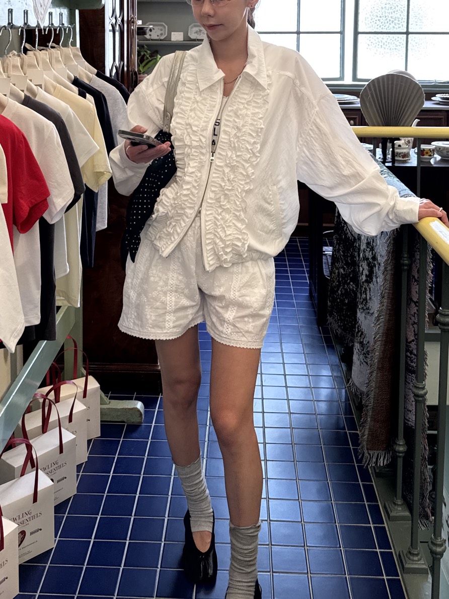 SUNDER MARKET直郵韓國代購㊣女裝新品熱賣休閑推薦25春夏夾克SUNDER MARKET夾克