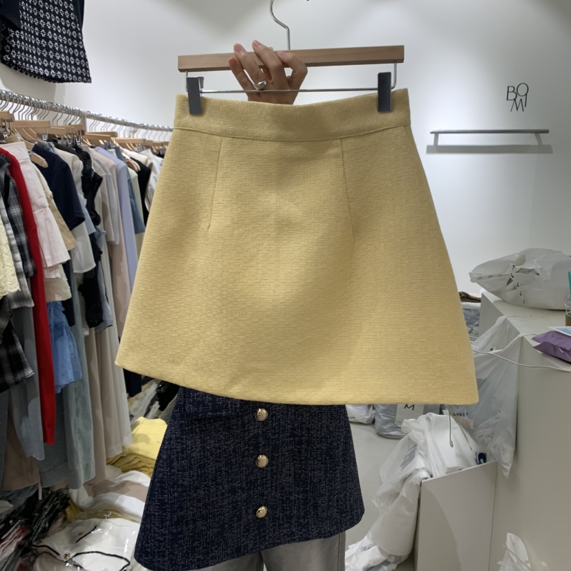 BY BOMI韓國直郵㊣東大門實拍女裝新品熱賣25春夏時尚短裙BY BOMI短裙