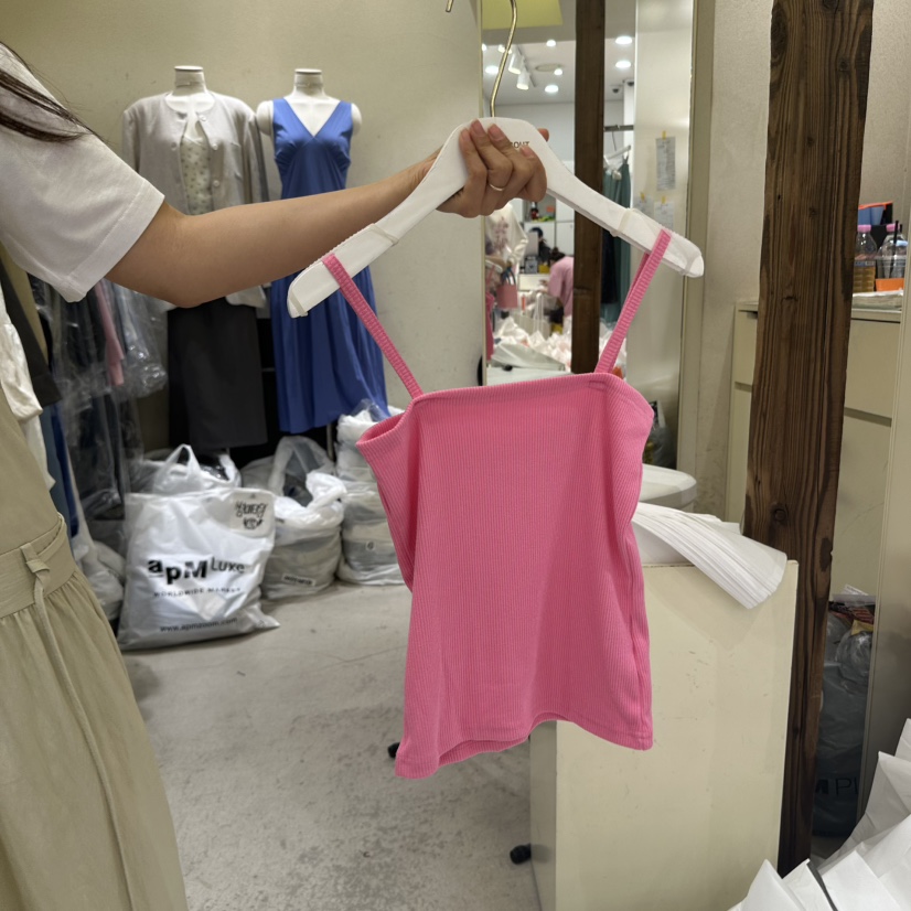 REFLAT直郵韓國代購㊣女裝新品休閑推薦時尚熱賣人氣吊帶背心REFLAT吊帶/背心圖色4