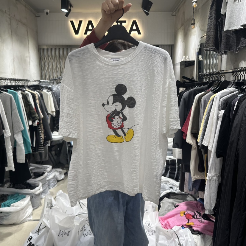 VANTA韓國直郵㊣女裝新品熱賣休閑推薦人氣25春夏時尚T恤VANTAT恤