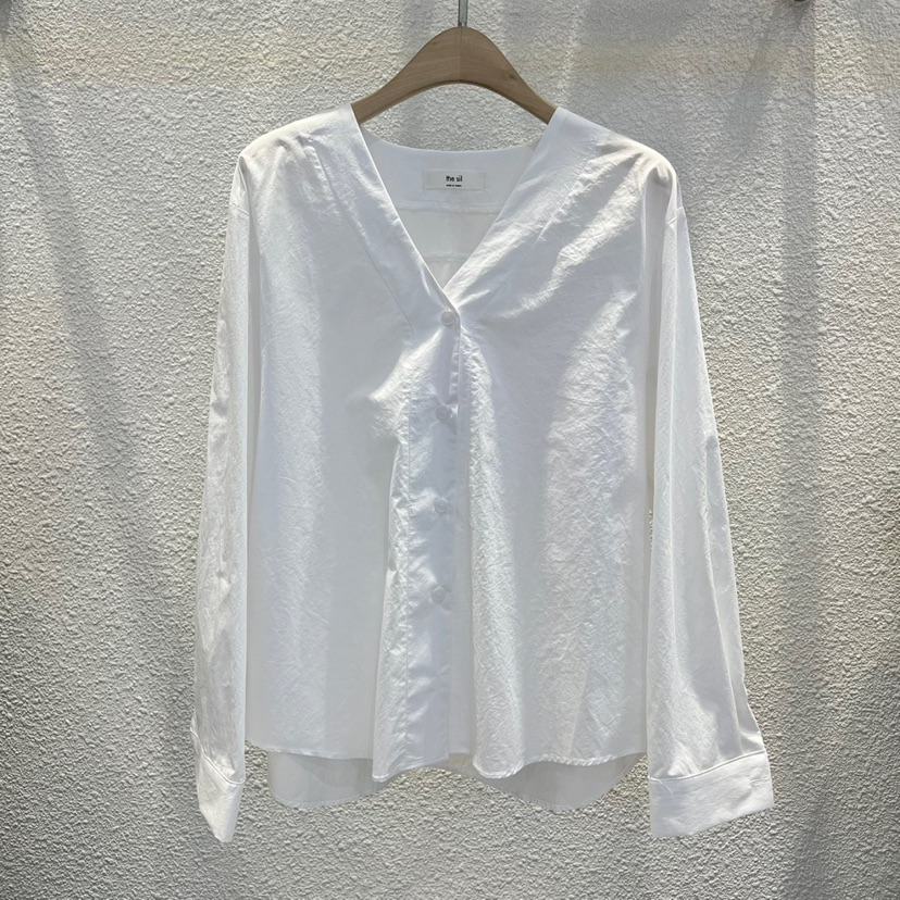 THE SIL韓國㊣直郵東大門代購女裝新款推薦休閑襯衫蕾絲衫THE SIL/1 2ILLY襯衫/蕾絲衫