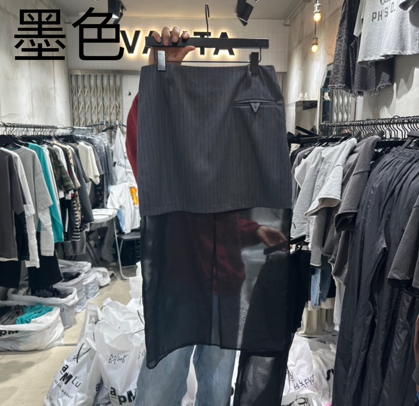 VANTA韓國直郵㊣東大門實拍女裝新品人氣25春夏熱賣時尚長裙VANTA長裙圖色2